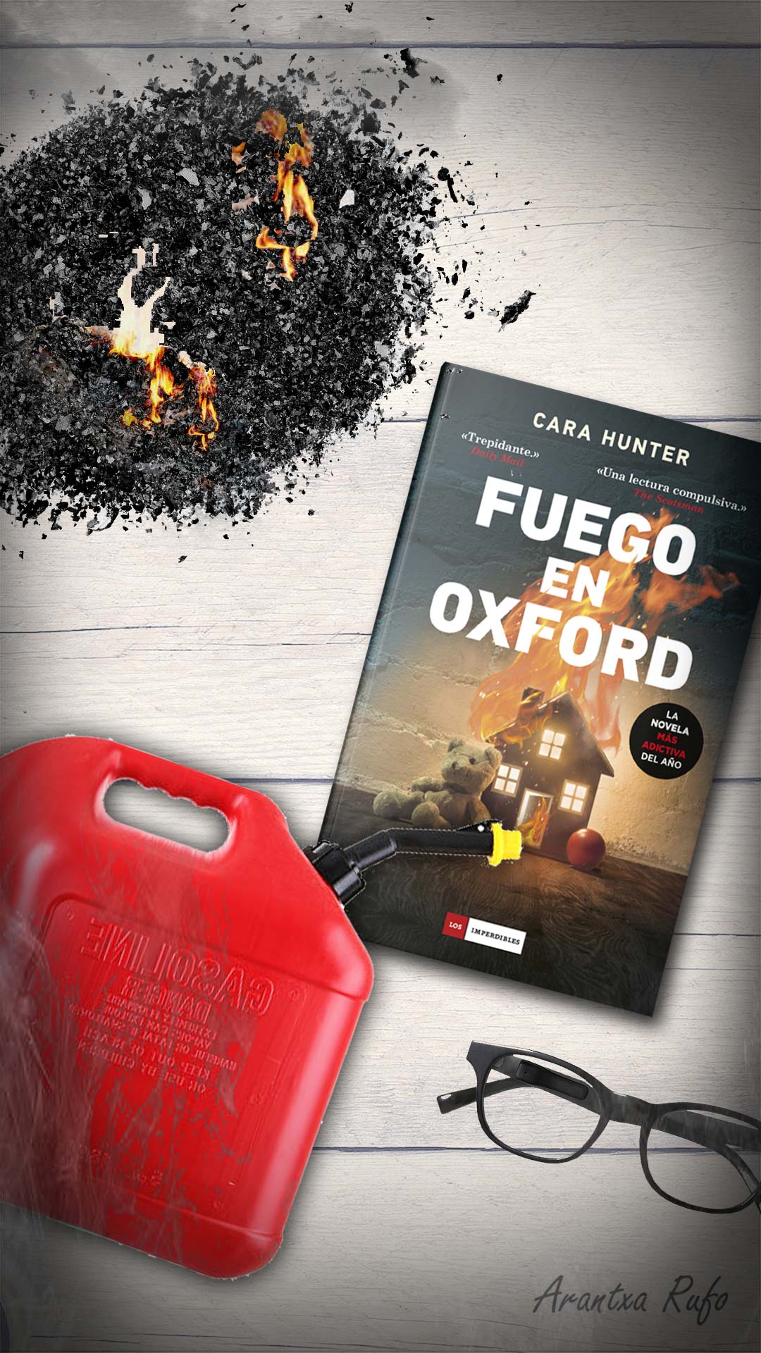 Booktag 2022 - Fuego en Oxford - Arantxa Rufo